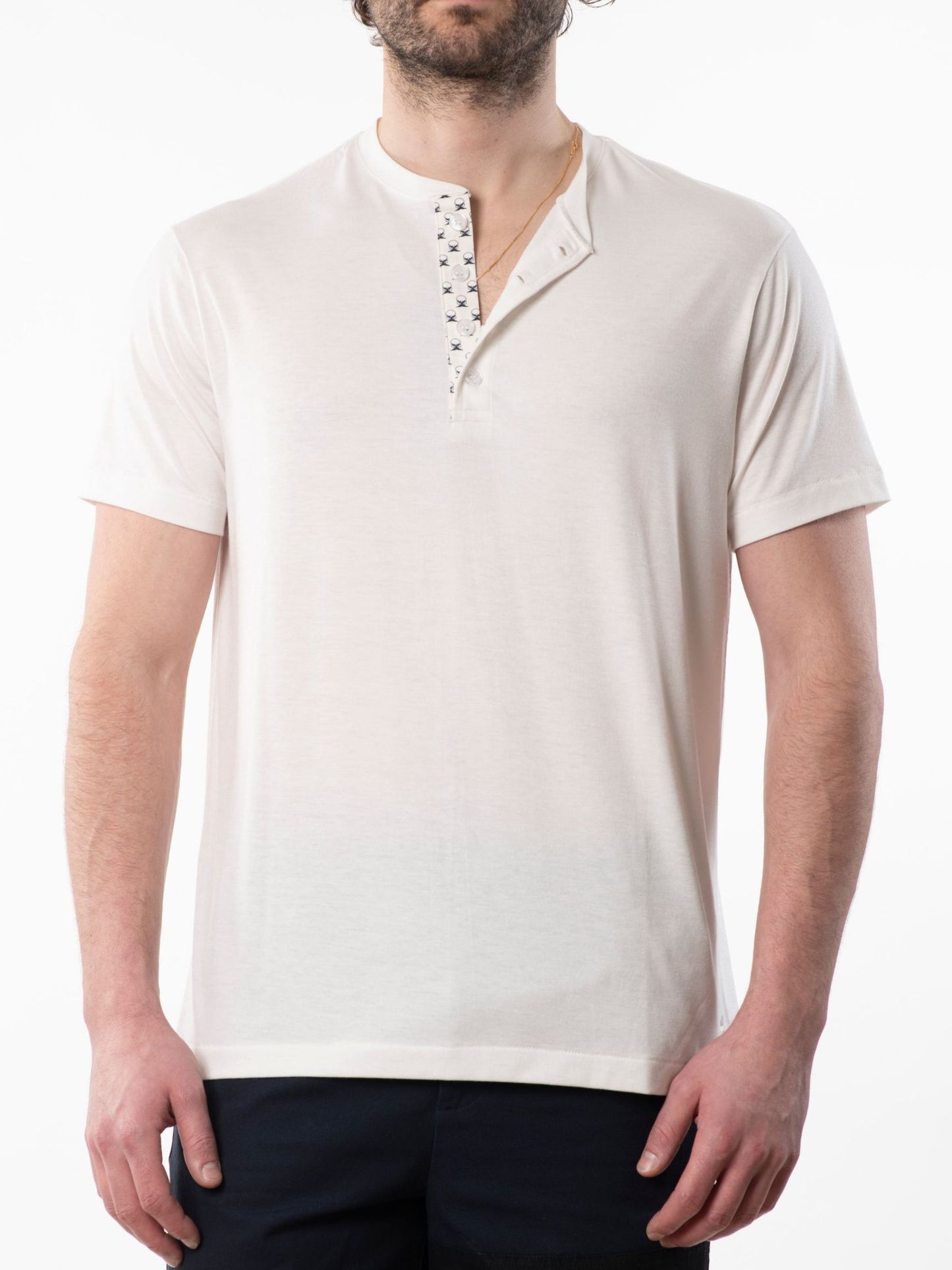 MELANGE SS HENLEY